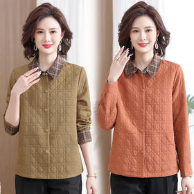 ALBB-MCQ1外套时尚洋气上衣中老年春秋夹克风衣