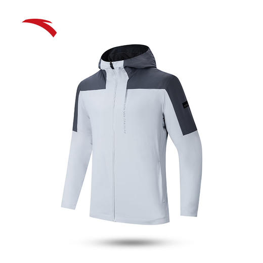 【4XL断码】安踏防泼水梭织运动连帽外套男冬季新款跑步风衣上衣152417630【库存有限，如无货将做退款，介意慎拍！】 商品图2