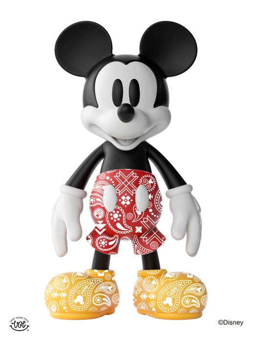 VGT 收藏手办 800%米奇复古色 经典色 赛博朋克 腰果花 潮玩手办房间摆件礼物 商品图4