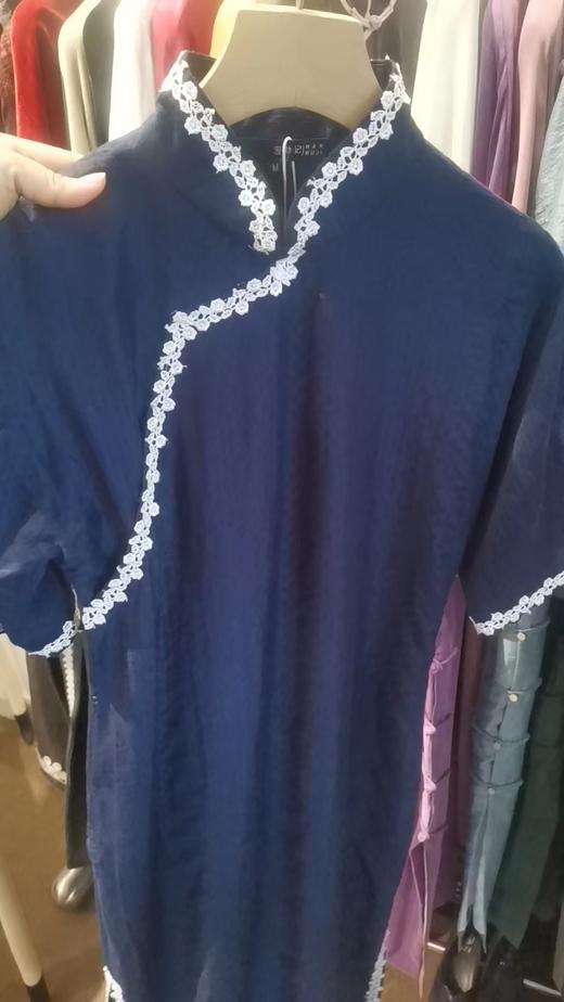 漫物记包边旗袍Q1044 商品图1