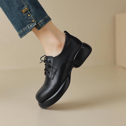春季新款，头层羊皮小皮鞋MDY-M002-11 商品图7