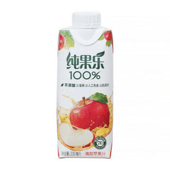 百事可乐纯果乐 100%果汁330ml*8礼盒款（橙4+葡萄2+苹果2）整箱装 商品图8