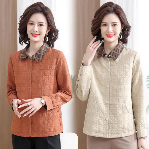 ALBB-MCQ1外套时尚洋气上衣中老年春秋夹克风衣 商品图1