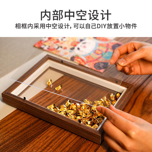 TOI图益拼图成人版126片减压解闷手工玩具珍能装日进斗金带框 商品图6