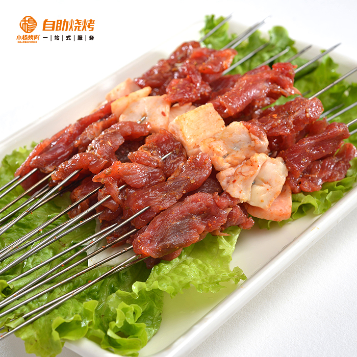 精选腌制肥瘦肉 10串/包