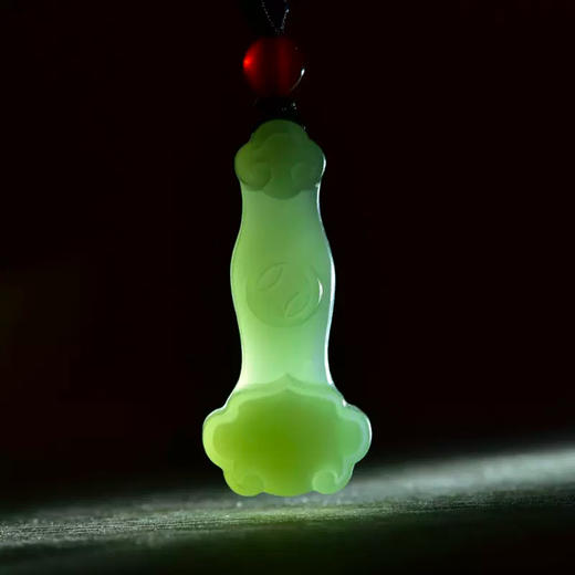 事事如意和田玉如意吊坠 精湛雕工 精选玉料 商品图2