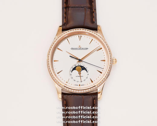 【GF豪华高配版】积家月相大师系列正装男表Q1368420.（表壳直径39mm，厚度9.9mm）【月相盘】CNC精雕成型（非贴片）相似度高达98%！【机芯】原装开模复刻Cal.925/1一体机芯 商品图9