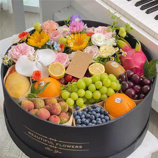 精品高端鲜果花盒【大吉大利】 商品图5