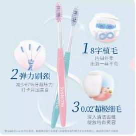 日本狮王袋式旅行套装（细齿牙刷+牙膏40g） 商品图3