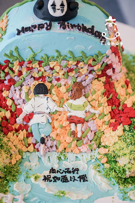 手绘-春暖花开-动漫