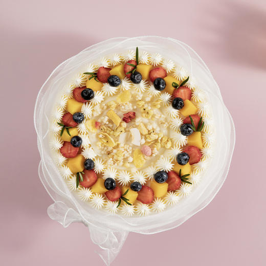 【0添加蔗糖】丝丝心动蛋糕，芋泥与芒果相遇，释放心动的信号！（2P169.9） 商品图1