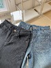 <曾小咸推荐>加绒九分直筒牛仔裤 商品缩略图1