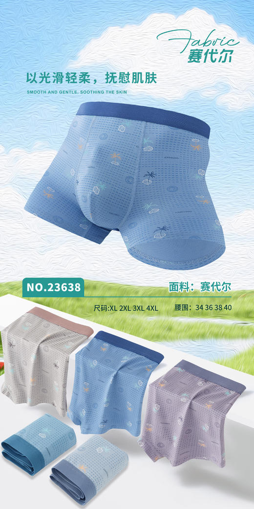 无积分赠品【特价】男内裤13605/3608/83254/13627/23627/33627/13638/23638/73638 商品图1