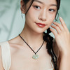周六福旗舰店和田玉吊坠女款祥福如意锁玉石玉坠挂件挂坠送女友礼物 商品缩略图3