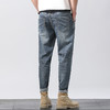 【夏季薄款】【新款DYG】大依优型大码牛仔裤收腿长裤男舒适弹力休闲简约百搭加肥加大男装 商品缩略图3