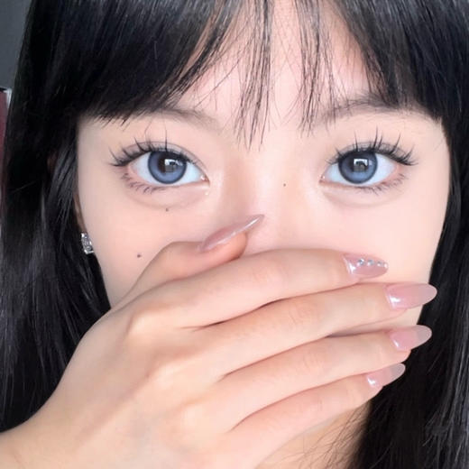 [韩国美瞳] puffgirl 韩国宝藏半年抛 布偶甜心猫猫蓝瞳一副（2片） 商品图10