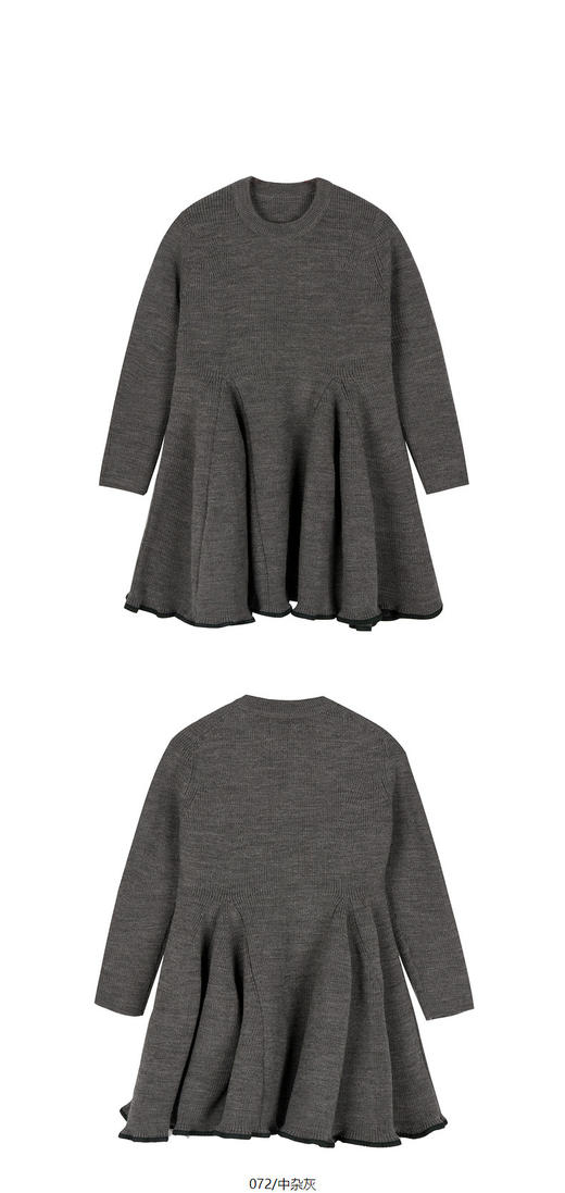 jnby  24年春款  长袖毛衫连衣裙  1O2G10950 商品图8