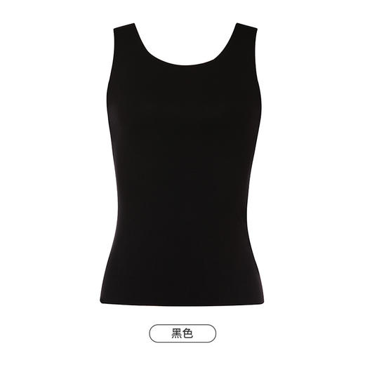 都市丽人宽肩背心女人棉细罗纹背心无罩杯无钢圈无排扣LV4AA1 商品图8