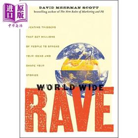 【中商原版】口碑 引爆网络狂欢效应的锦囊妙计 World Wide Rave 英文原版 David Meerman Scott 电商大促活动策略