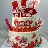 【中国风】创意舞狮蛋糕宝宝周岁百天 商品缩略图4