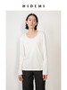 HIDEMI 云朵系极简大圆领柔软长袖T恤 商品缩略图0