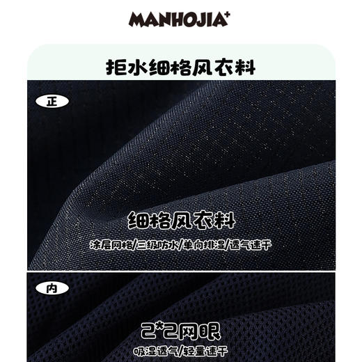 漫画家潮童装中大童拼接撞色户外拒水风衣儿童反光机能风外套上衣 商品图3
