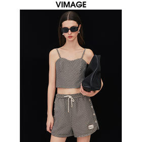 VIMAG纬漫纪夏季新款打底内搭吊带背心小上衣女V2113732