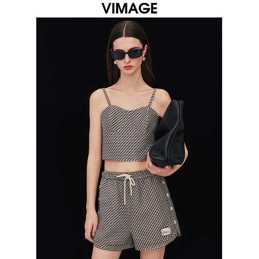 VIMAG纬漫纪夏季新款打底内搭吊带背心小上衣女V2113732 商品图0