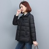 轻薄黑色羽绒服女短款2023今年冬季新款女装时尚小个子白鸭绒外套 商品缩略图3