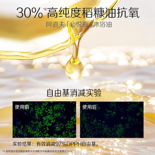 阿道夫情绪香氛专研沐浴油(滋润嫩肤)350ml 以油养肤 抗氧化润养肌肤香氛愉悦情绪 -拍2件更划算 商品图5
