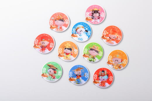 今日鲜奶铺&永乐宫定制冰箱贴随机一个 商品图0