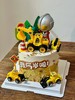 黑巢-拖拉机奥特曼男孩生日蛋糕 商品缩略图0