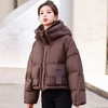 羽绒服女冬季2023新小个子显瘦气质时尚泡芙感羽绒服短款外套 商品缩略图3