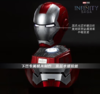 killerbody千世机甲  钢铁侠MK5头盔带底座音箱（银色面罩） 商品缩略图2