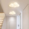 壁灯卧室床头灯奶油风温馨浪漫创意过道灯全光谱现代简约云朵壁灯 商品缩略图2