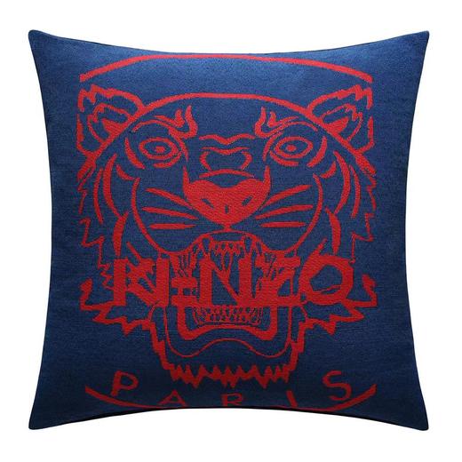 KENZO 虎头提花靠垫蓝 KKD-001 商品图0