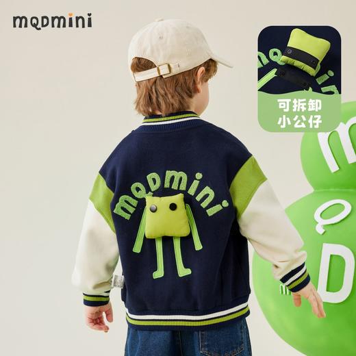【80-140】【MQDMINI】男女童春秋卡通棒球服外套（72%棉28%聚酯纤维） 商品图1