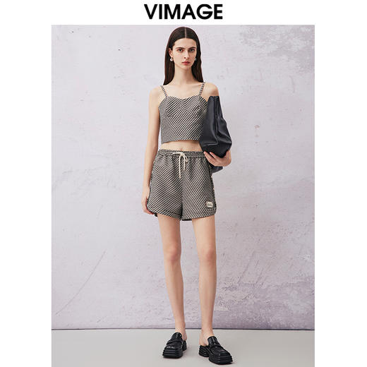 VIMAG纬漫纪夏季新款打底内搭吊带背心小上衣女V2113732 商品图1