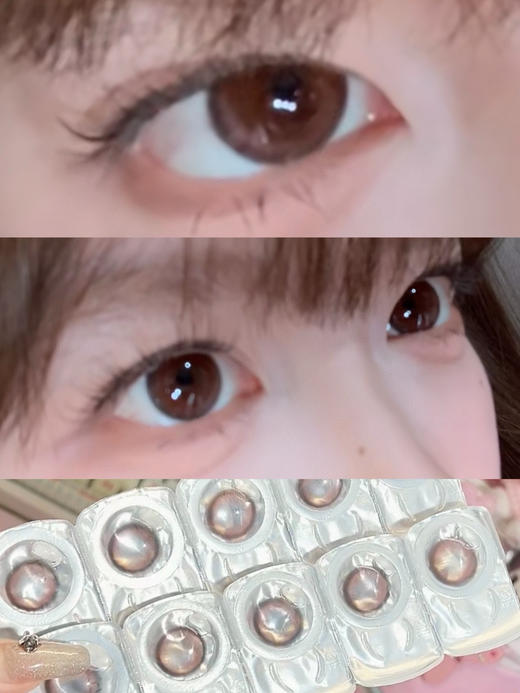 [韩国美瞳]  puffgirl 布偶甜心网感少女本命~日抛 10片装 商品图5