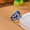 【莲花凤凰】S999银足银景泰蓝戒指【RP-JZ580052】 商品缩略图2