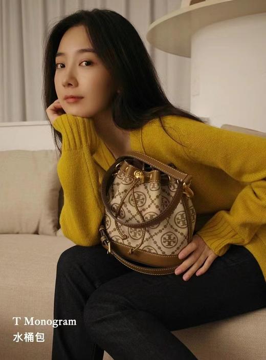 TB代工厂心水招财包 经典款拼皮小水桶包 商品图9