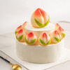 预定款｜蟠桃上寿蛋糕双层双层6寸+4寸（纯动物奶油新鲜水果夹心 提前3天预定） 商品缩略图3