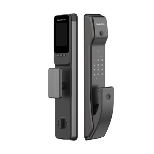 测评优品-凯迪仕电子门锁T200VP 智能门锁 全自动 可实时对讲 精准识别 多种密码模式 猫眼抓拍 虚位防窥 远程开门 商品图1