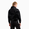 EMPORIO ARMANI 阿玛尼 男士超大号莫代尔拉链连帽运动外套 黑色 6R1MF9 1JUWZ 0999 商品缩略图2
