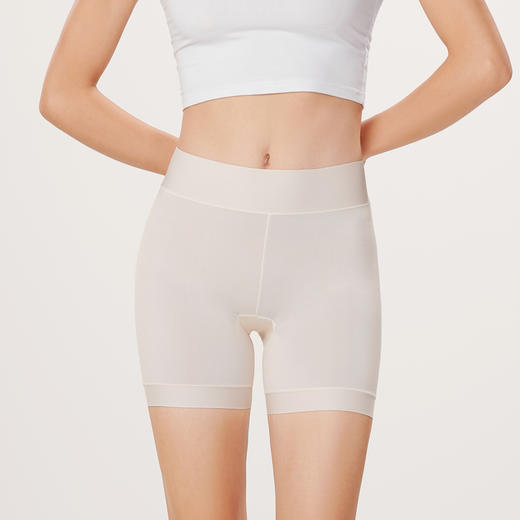 都市丽人轻塑打底裤女锦纶塑身薄款三分裤LL41B4 商品图1