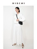 HIDEMI 休闲廓形空气感拉链开衫连帽短夹克/百褶半身裙 商品缩略图1
