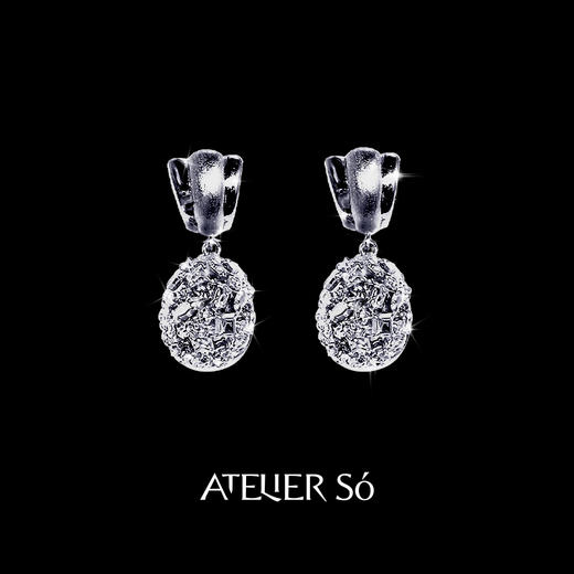 ATELIERSÓ 24SS KARAT 系列-碎克拉吊坠耳钉 商品图0
