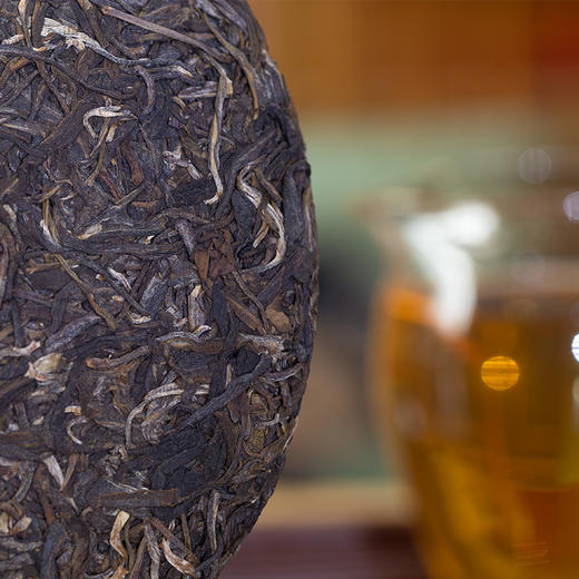 中粮中茶七三青饼传世印级系列2014年生茶357克 /云南干仓直发 商品图5