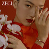 ZEGL925银朱砂石手串女款淡水珍珠手链轻奢小众精致红色新年手饰 商品缩略图5