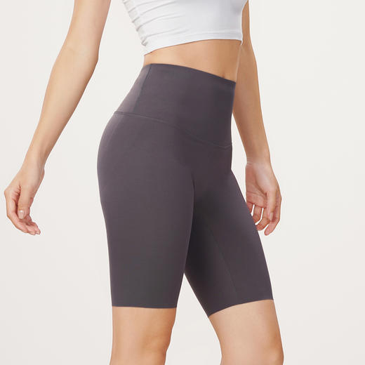 都市丽人轻塑打底裤女锦纶塑身薄款五分裤LL42A1 商品图2